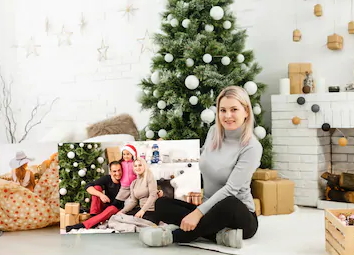 Foto Adventskalender sind eine schöne Idee die Geschenkbox individueller